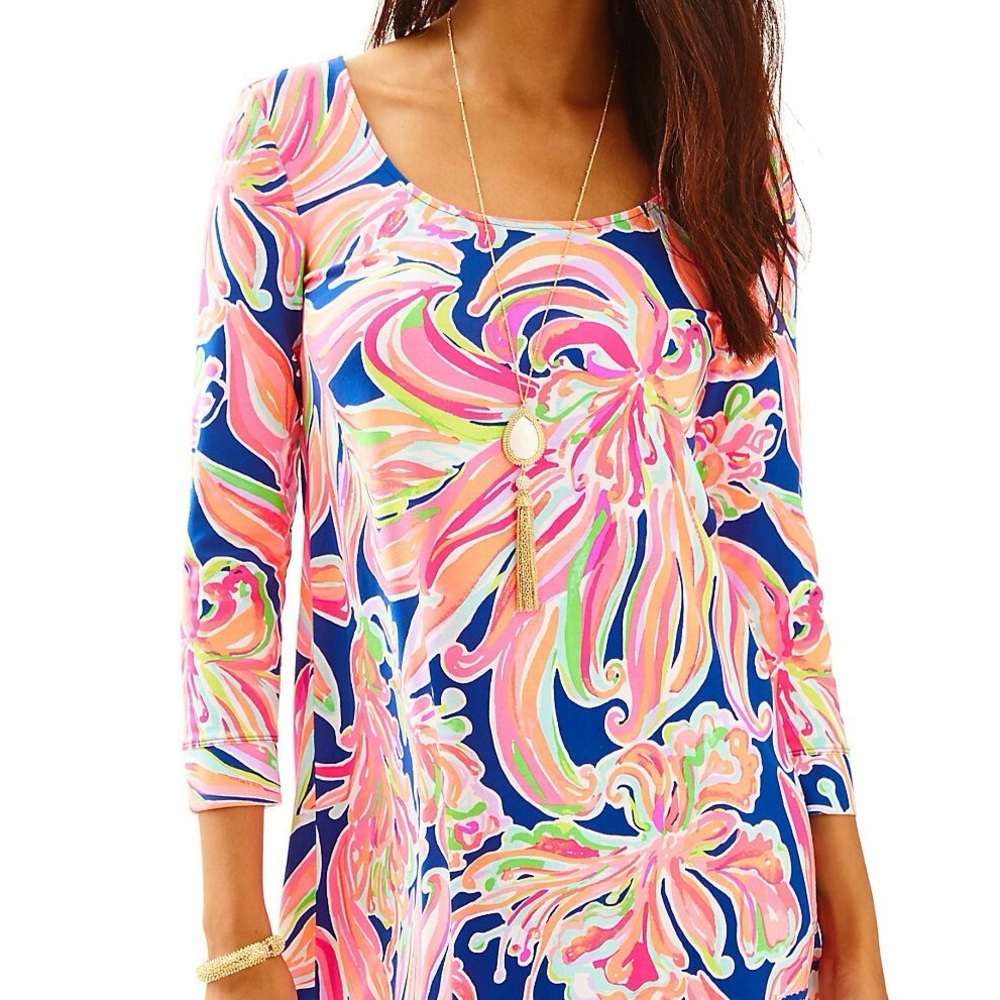 Lilly Pulitzer  Emma dress in Banana flambé